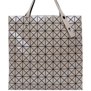 Geometric Beige Tote Bag